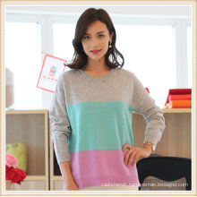 100% Mongolian Cashmere Women Long Sleeve Pullover Sweater